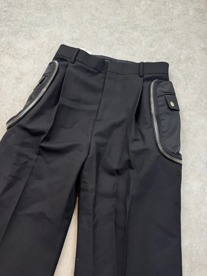 SS2017 Givenchy Black Technical Pockets Classy Pants by Riccardo Tisci AHGixOD 7