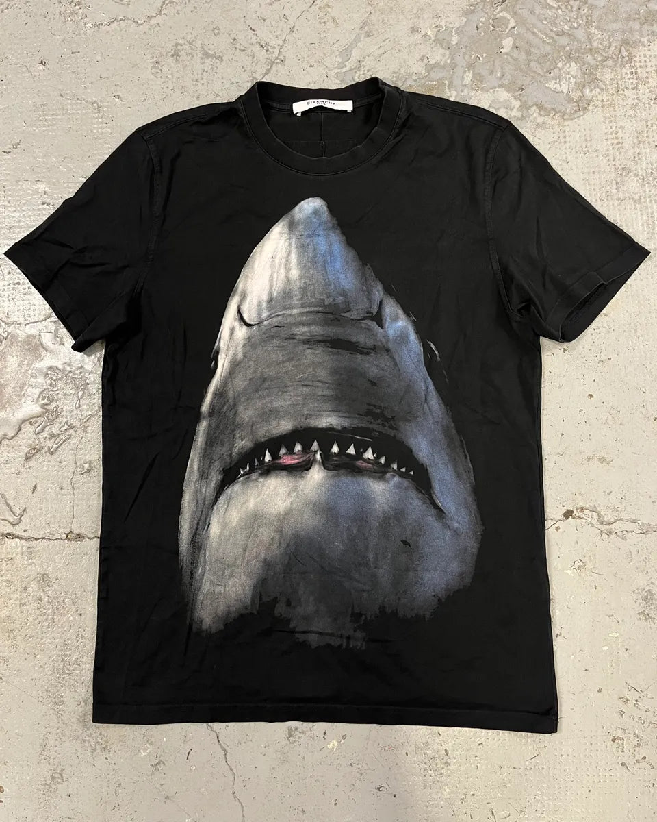 SS2017 Givenchy Shark Black T-Shirt by Riccardo Tisci NjrmFcP 0