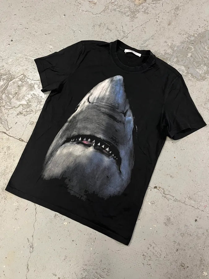 SS2017 Givenchy Shark Black T-Shirt by Riccardo Tisci NjrmFcP 2