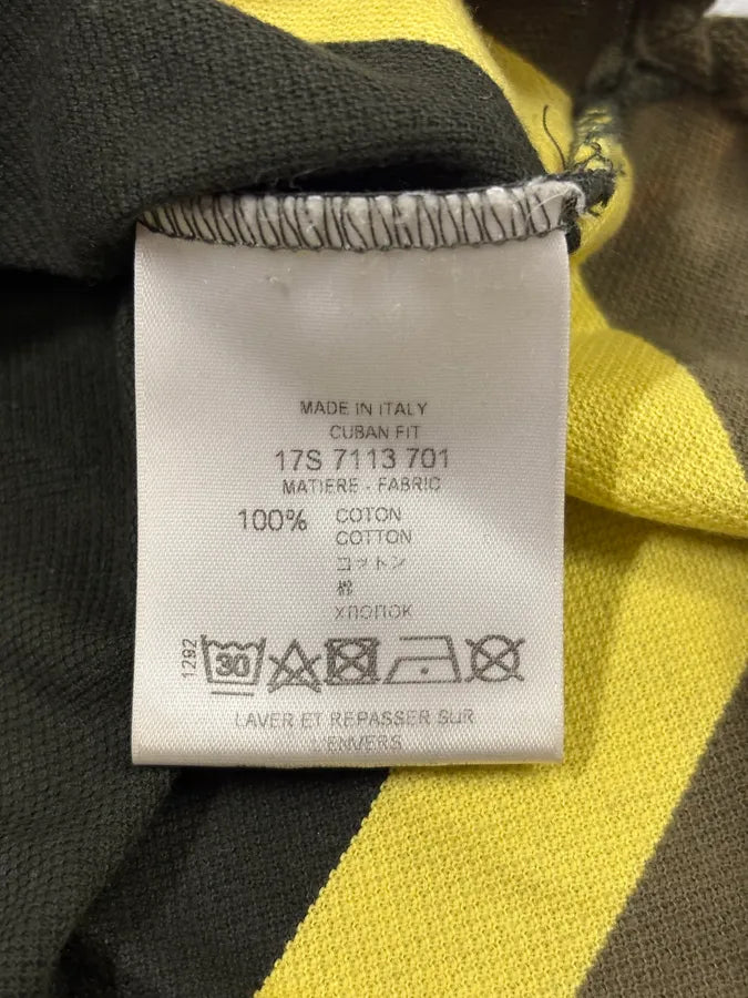 SS2017 Givenchy Yellow & Brown Harmony Polo by Riccardo Tisci HhvPLBx 5