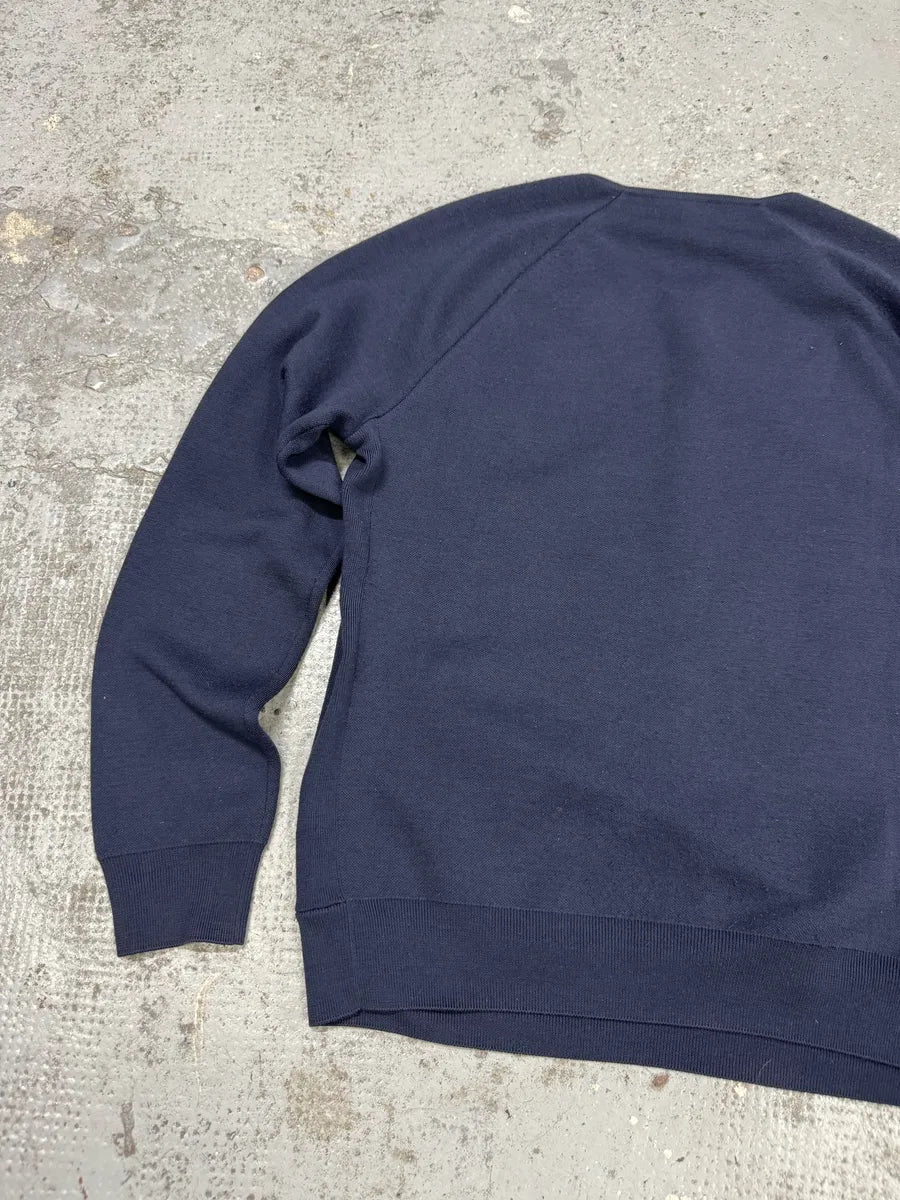 SS2017 Louis Vuitton Navy Pony Hair Animal Zebra Sweater hyjCOau 3