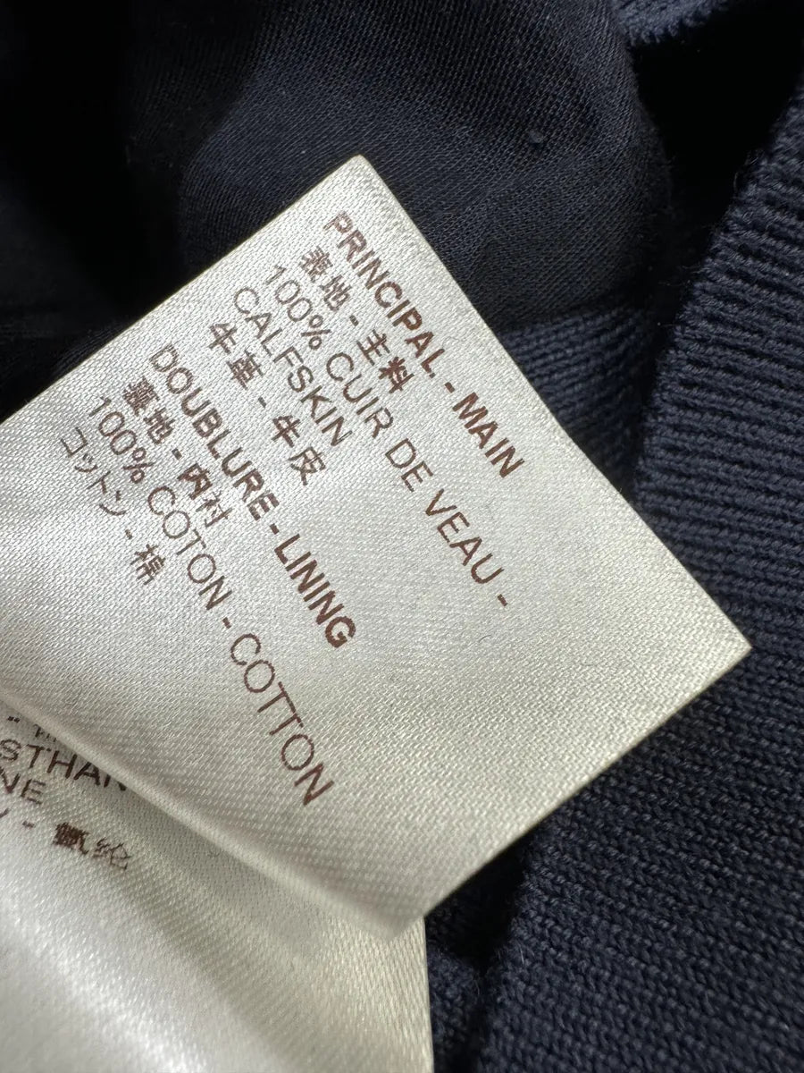 SS2017 Louis Vuitton Navy Pony Hair Animal Zebra Sweater hyjCOau 7