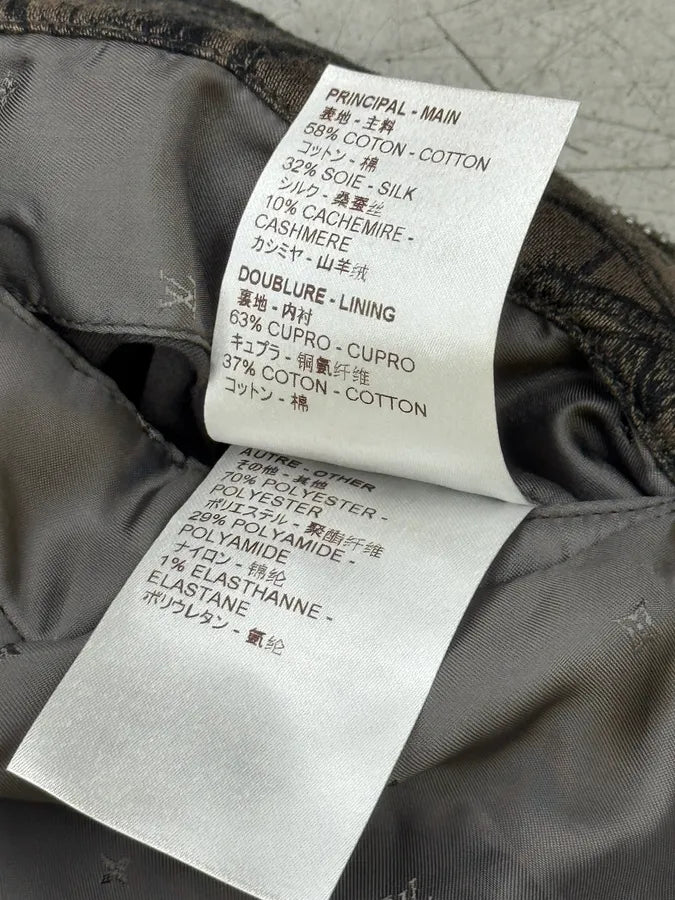SS2017 Louis Vuitton x Chapman Brothers All Over Animals Brown Bomber Jacket nrIqFiB 13