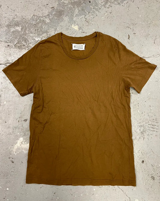 SS2017 Maison Margiela Basic Signature Chocolate Brown Tee-Shirt (L) 0