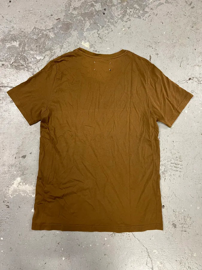 SS2017 Maison Margiela Basic Signature Chocolate Brown Tee-Shirt bXdKkog 1