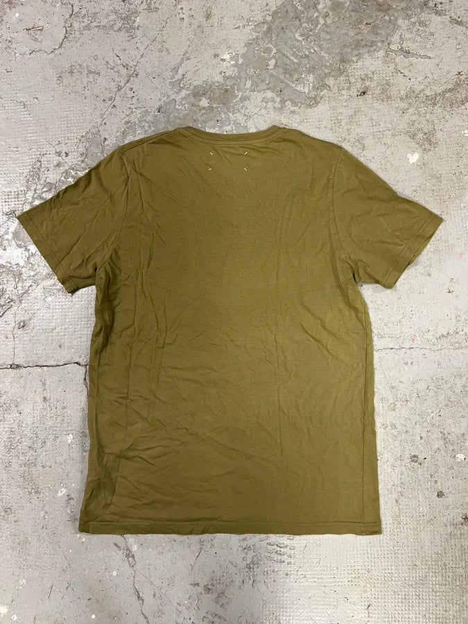 SS2017 Maison Margiela Basic Signature Olive Tee-Shirt (L) 1