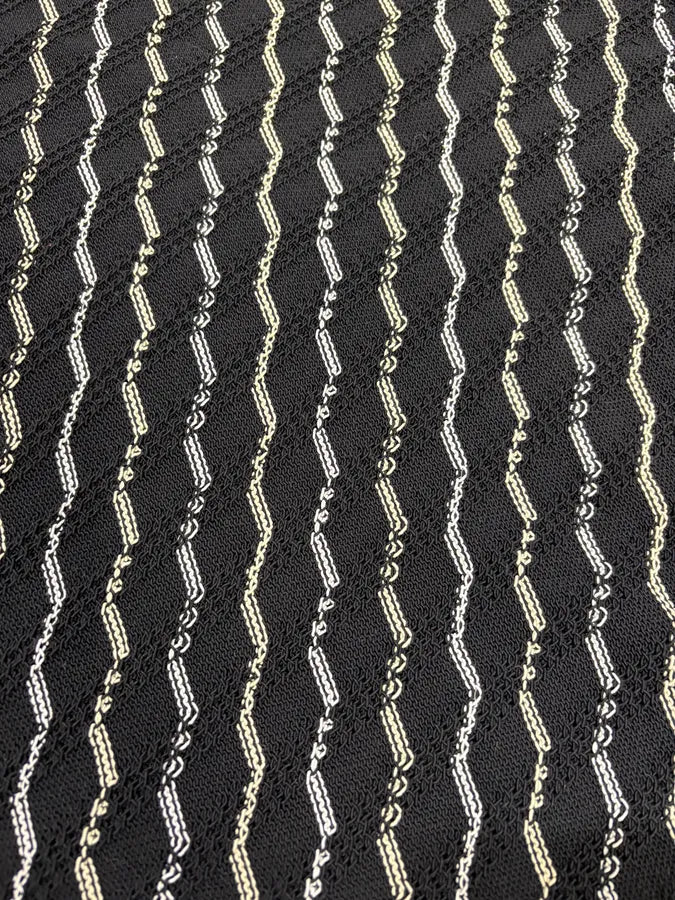 SS2017 Maison Margiela Black Striped Knit Sweater FNHJAIU 8