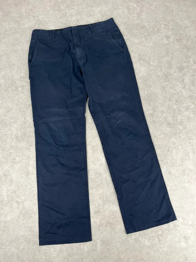 SS2017 Maison Margiela Navy Casual Pants mJLORfy 4