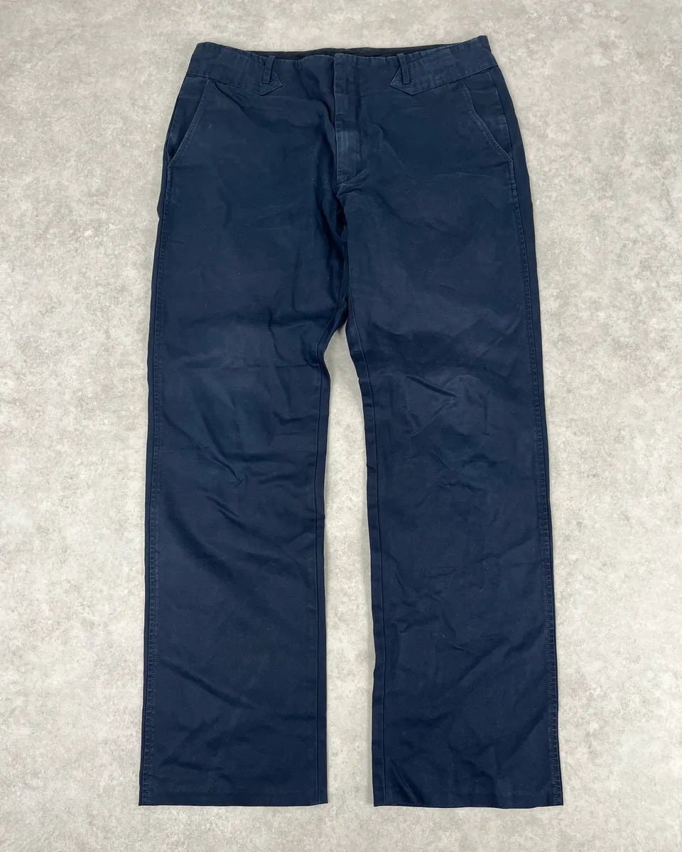 SS2017 Maison Margiela Navy Casual Pants mJLORfy 0