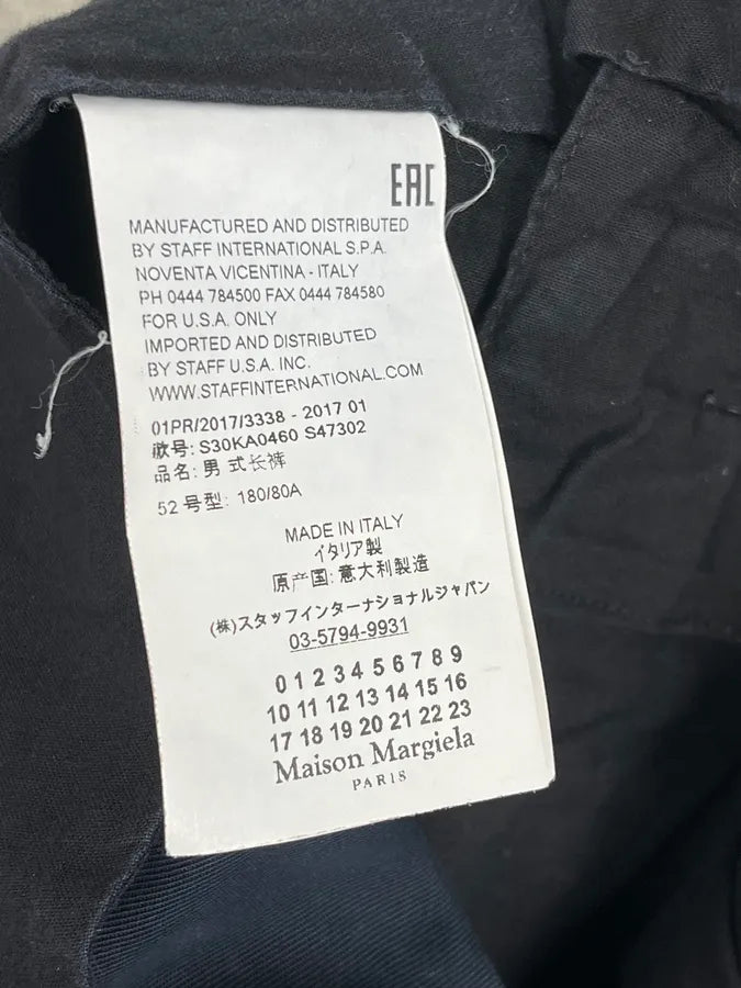SS2017 Maison Margiela Navy Casual Pants mJLORfy 8