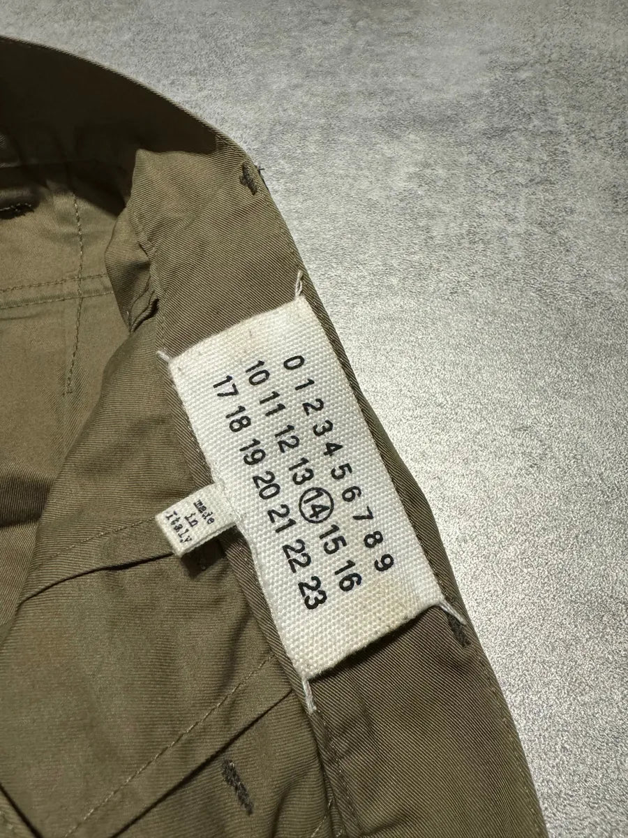 SS2017 Maison Margiela Olive Cozy Green Relaxed Pants (S) 5