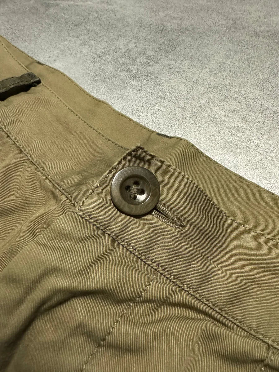 SS2017 Maison Margiela Olive Cozy Green Relaxed Pants (S) 7