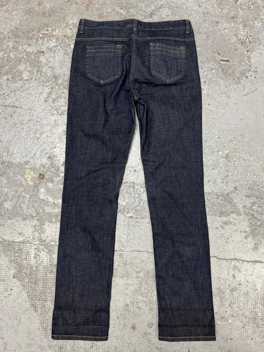 SS2017 Maison Margiela Slim Brut Denim Jeans TIpTWmy 1