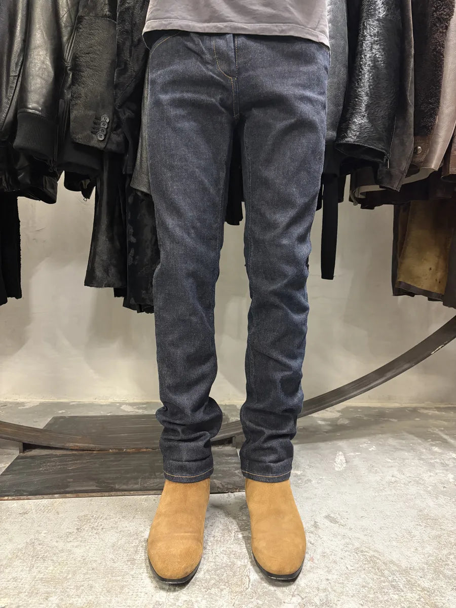 SS2017 Maison Margiela Slim Brut Denim Jeans TIpTWmy 2