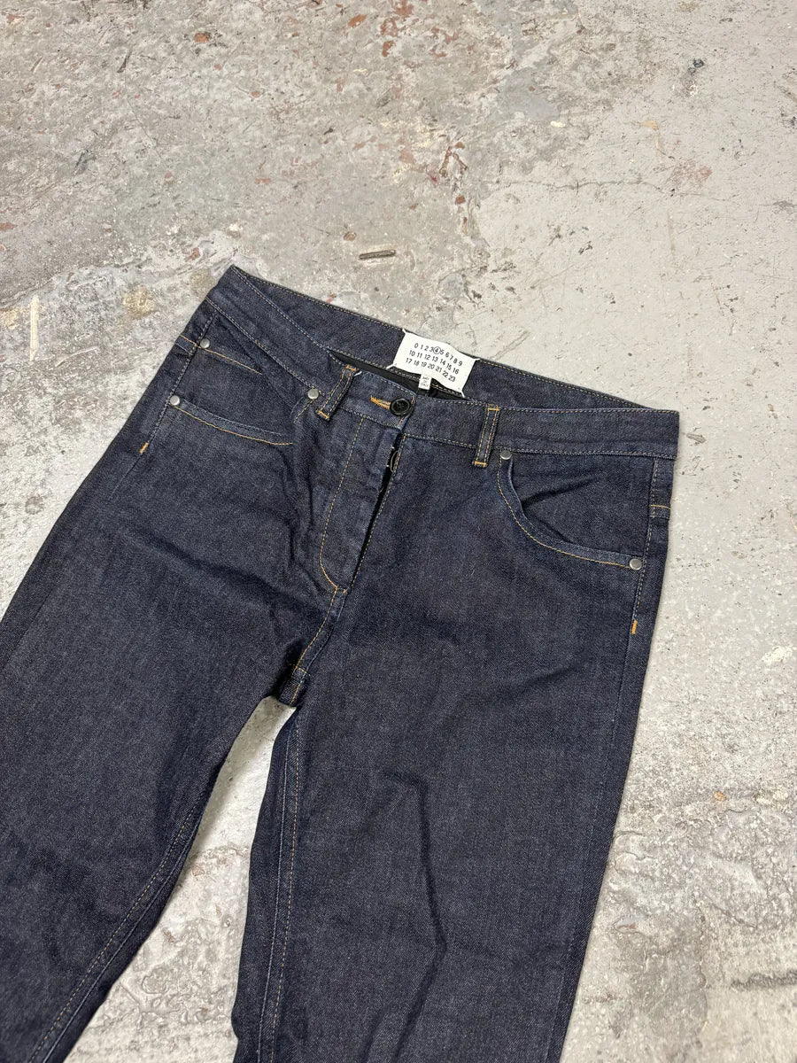 SS2017 Maison Margiela Slim Brut Denim Jeans TIpTWmy 8