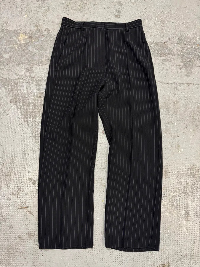 SS2017 Maison Margiela Striped Black Pants uJBznVg 0