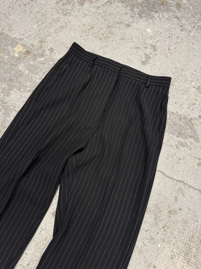 SS2017 Maison Margiela Striped Black Pants uJBznVg 10