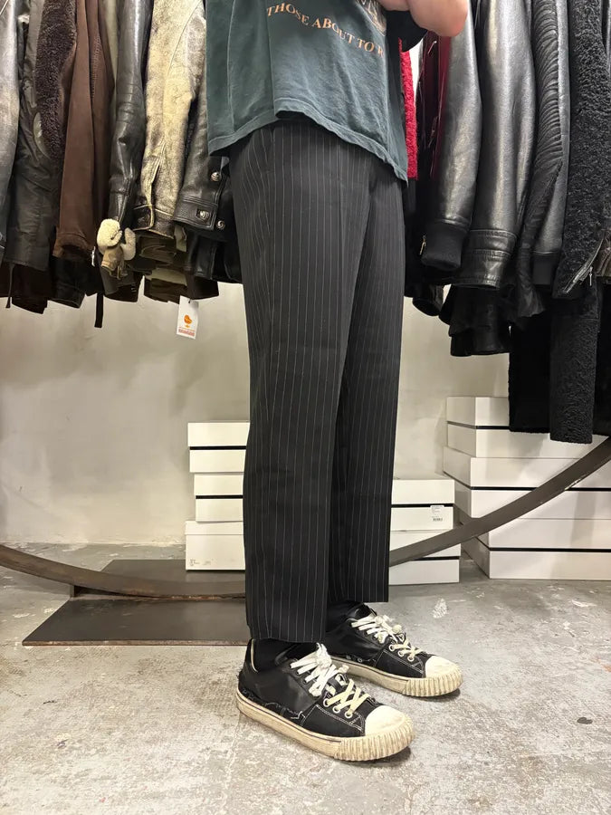 SS2017 Maison Margiela Striped Black Pants uJBznVg 3