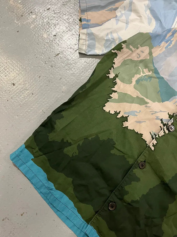 SS2017 Prada Mountain Landscape Blue Shirt ysqCSWH 5