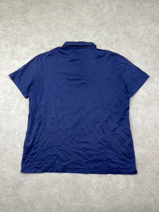 SS2017 Prada Navy Logo Patch Polo oLqxLmu 5