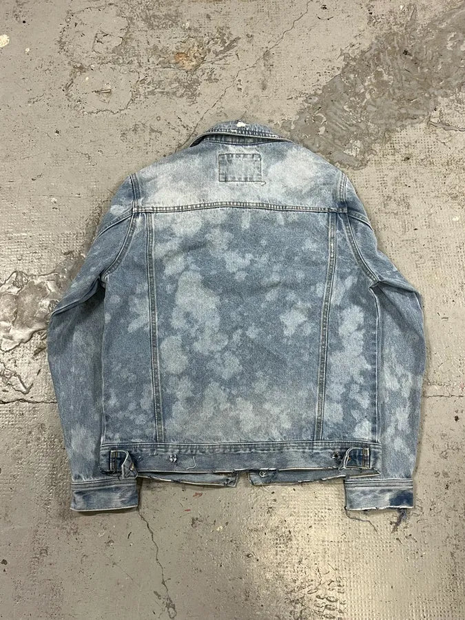SS2022 Prada Propaganda Blue Denim Jacket GOwcssz 5