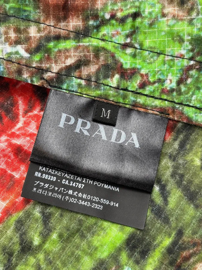 SS2017 Prada Green Termo Long Winderbreak Jacket  zFYsQBb 13