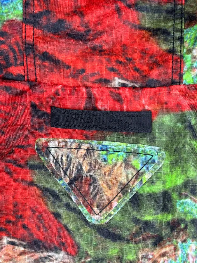 SS2017 Prada Green Termo Long Winderbreak Jacket  zFYsQBb 12