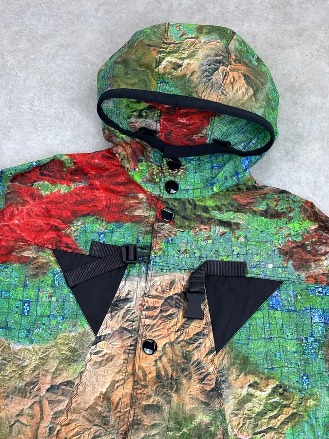 SS2017 Prada Green Termo Long Winderbreak Jacket  zFYsQBb 4