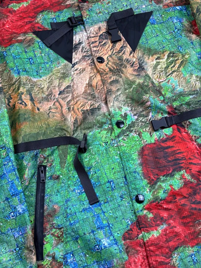 SS2017 Prada Green Termo Long Winderbreak Jacket  zFYsQBb 8