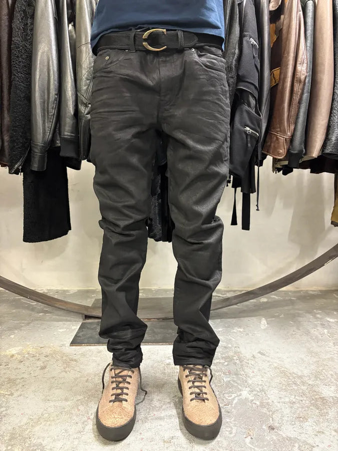 SS2017 Saint Laurent Black Dark Obscure Slim Jeans (L/XL) kwCnaxN 1