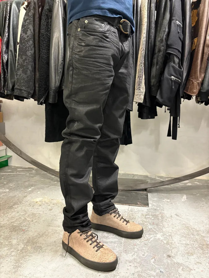 SS2017 Saint Laurent Black Dark Obscure Slim Jeans (L/XL) kwCnaxN 2