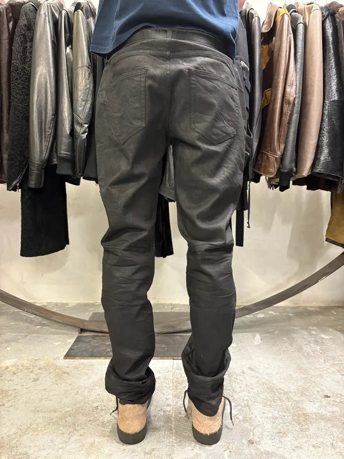 SS2017 Saint Laurent Black Dark Obscure Slim Jeans (L/XL) kwCnaxN 3