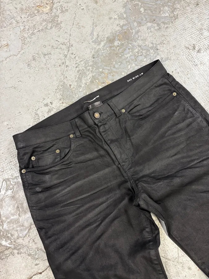 SS2017 Saint Laurent Black Dark Obscure Slim Jeans (L/XL) kwCnaxN 5