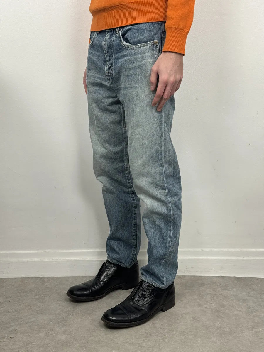 SS2017 Saint Laurent Blue Denim Jeans tlhoRRx 1