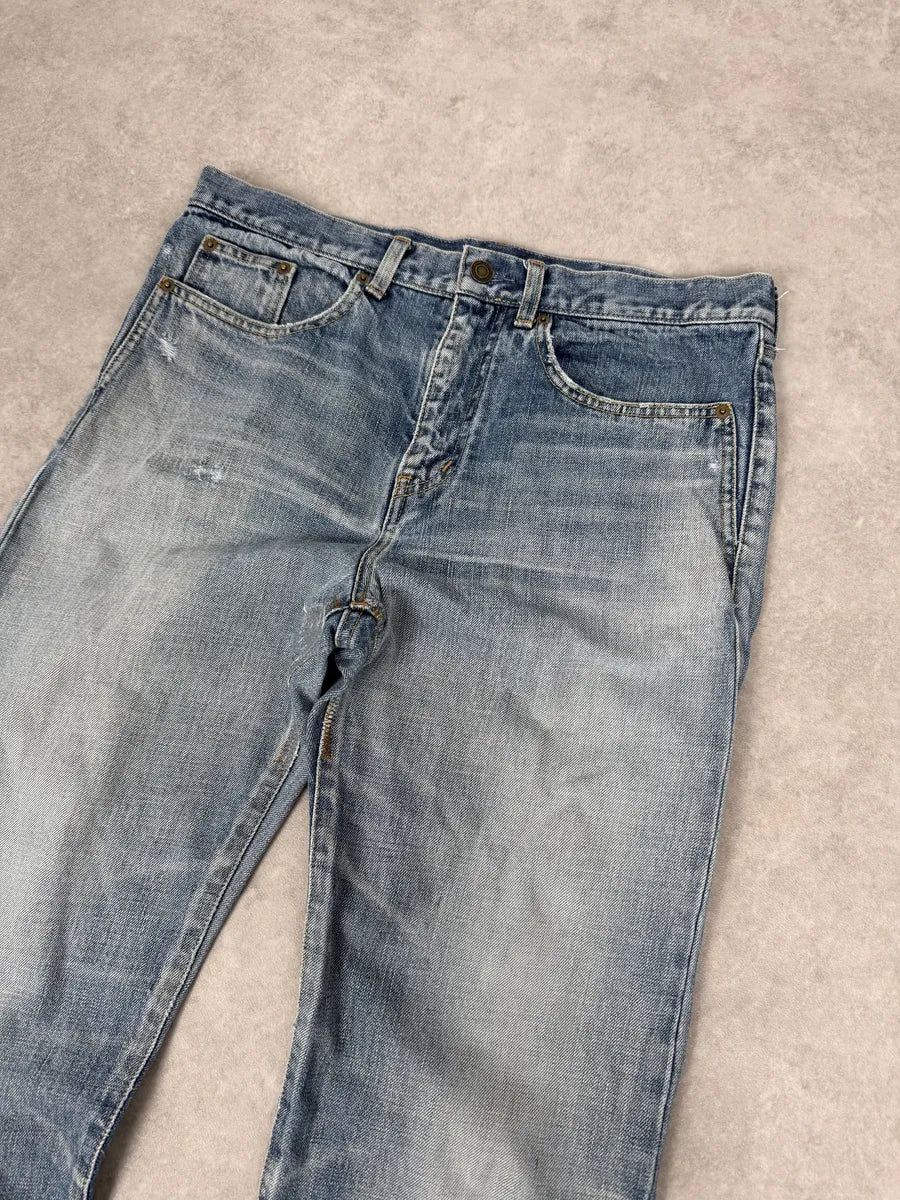 SS2017 Saint Laurent Blue Denim Jeans tlhoRRx 10