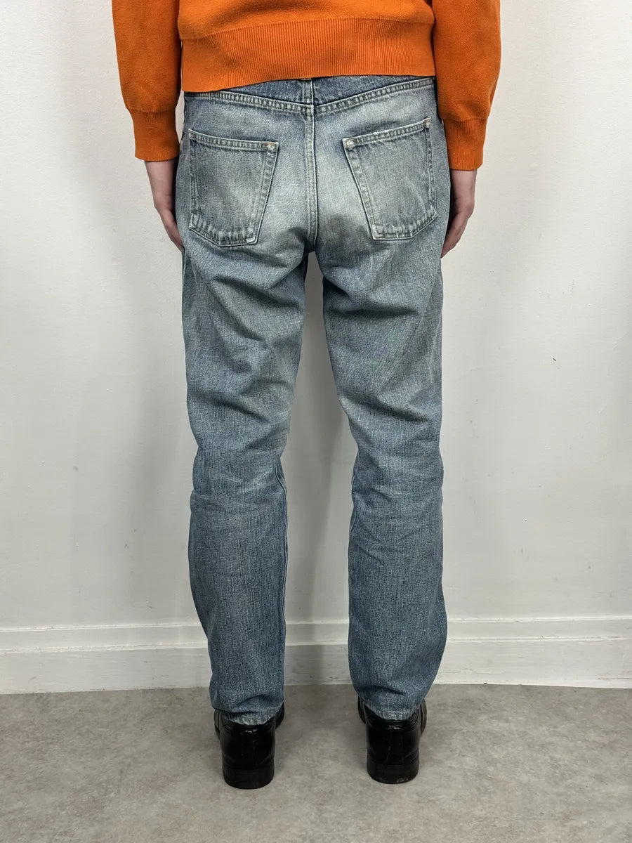 SS2017 Saint Laurent Blue Denim Jeans tlhoRRx 2