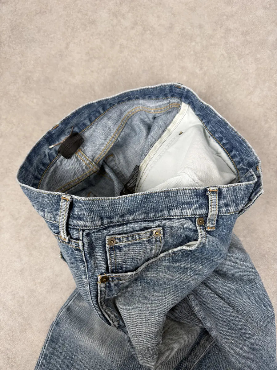 SS2017 Saint Laurent Blue Denim Jeans tlhoRRx 6
