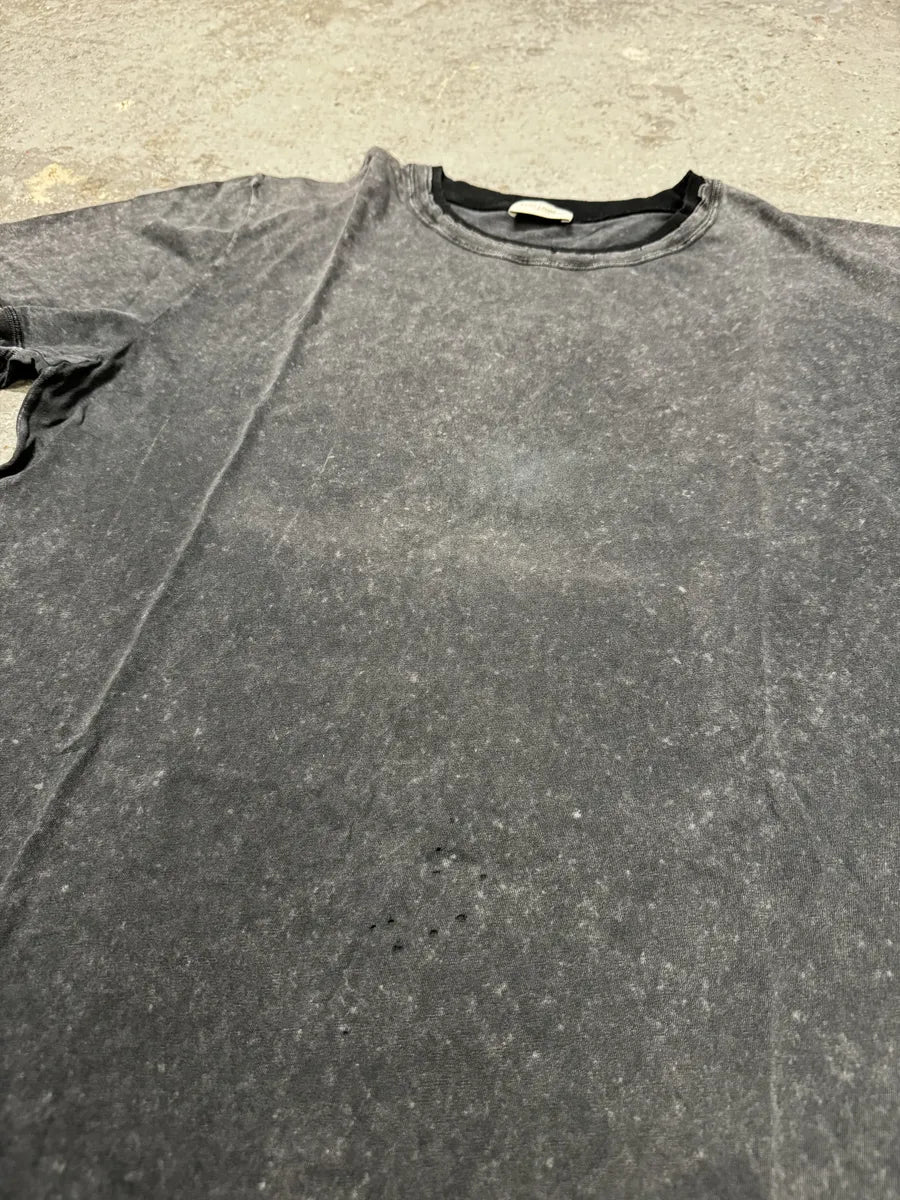 SS2017 Saint Laurent Grey Distressed Tee-Shirt (S) HWxZLpf 6