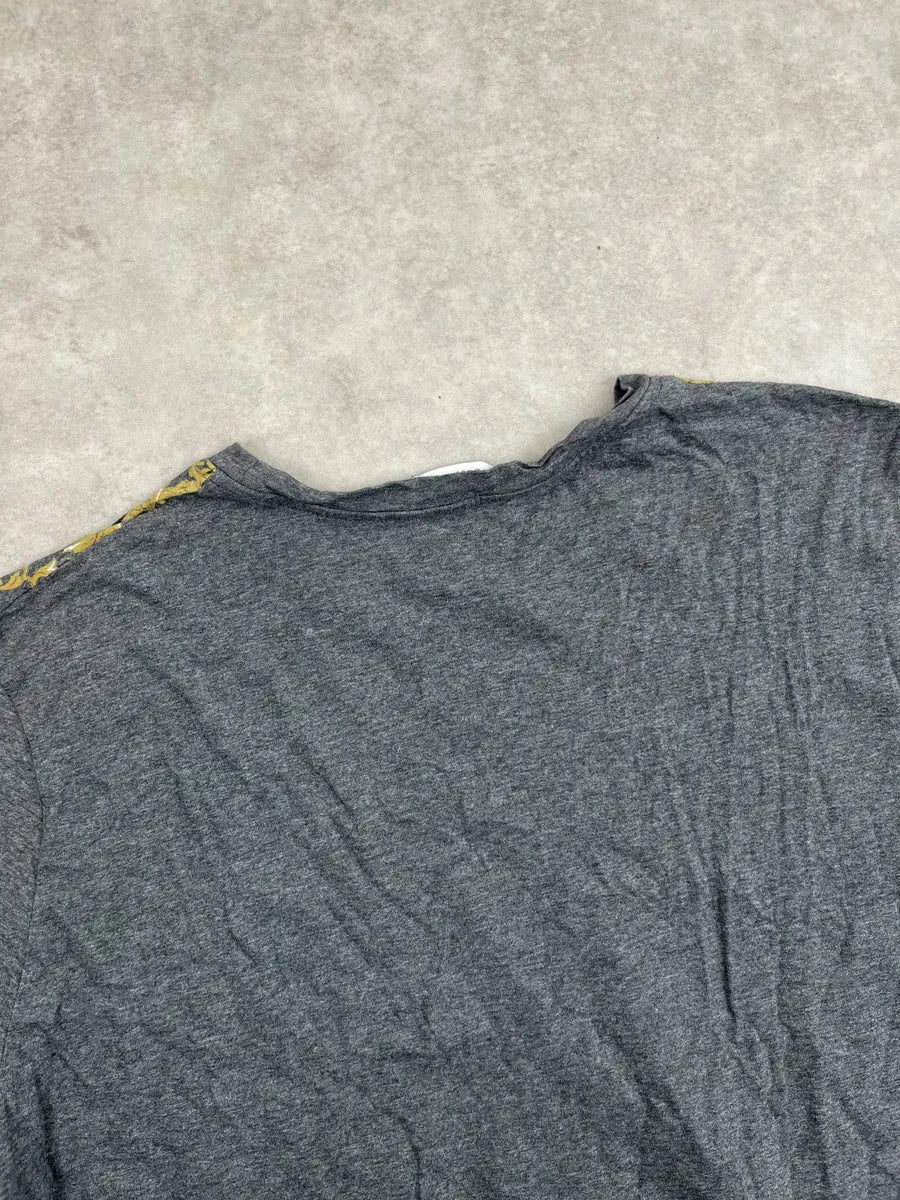 SS2017 Versace Grey Gold Star T-Shirt CvRkZtM 7