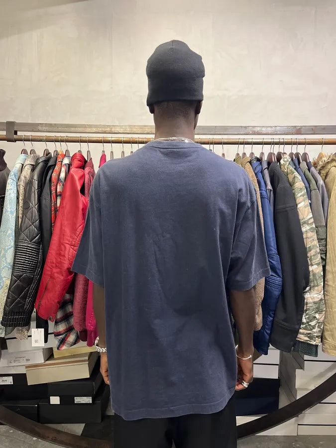 SS2018 Balenciaga Navy BB Extra T-Shirt FhfkTwq 4