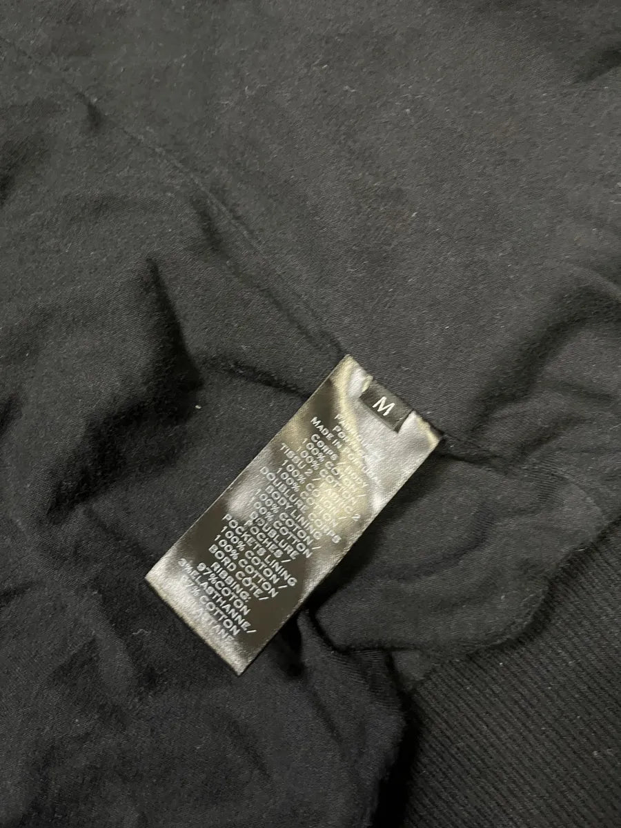 SS2018 Balmain Black & White Zip-up Hoodie PYUQWLs 8