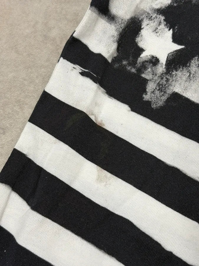 SS2018 Balmain Black White Star T-Shirt bbozkdL 6