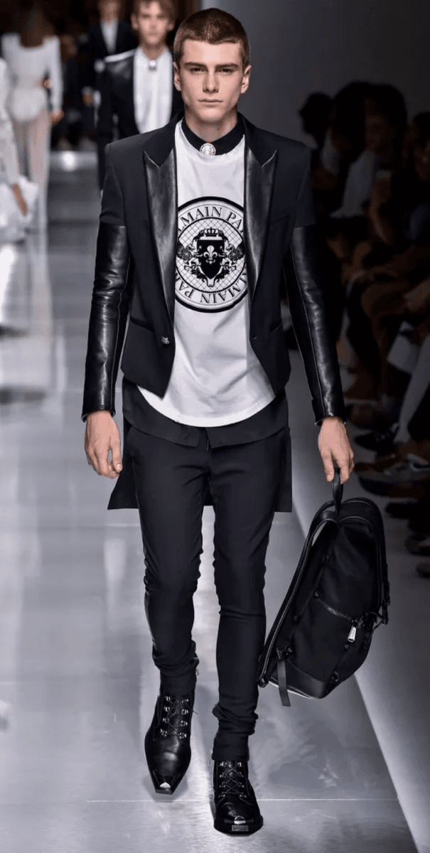 SS2018 Balmain Logo Green T-Shirt vRDrKSu 1