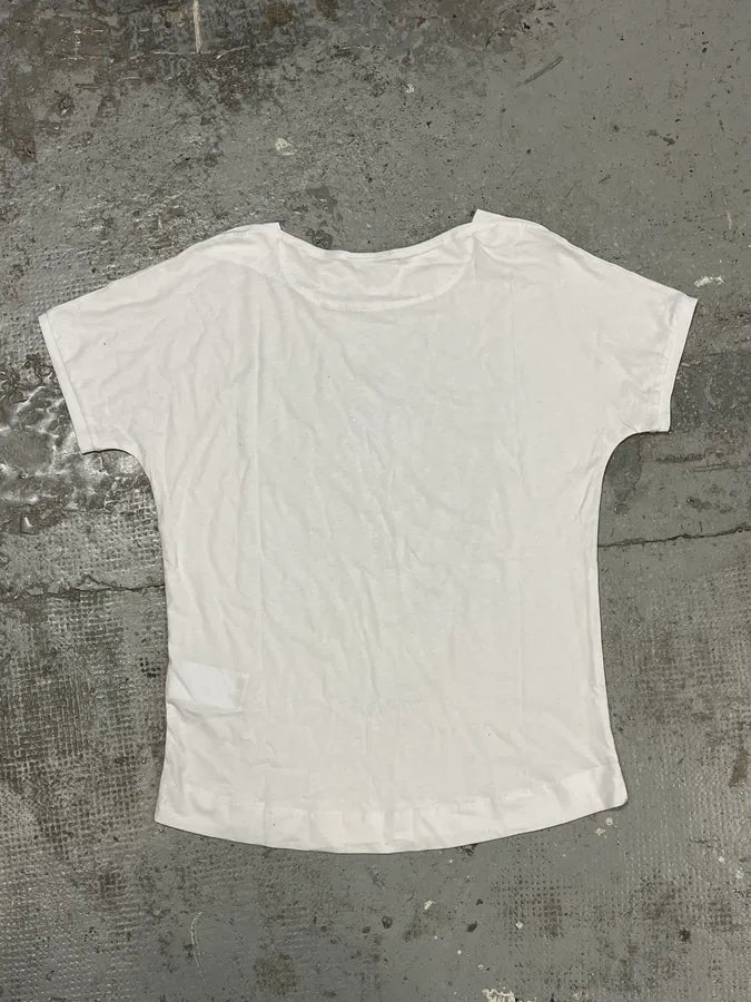 SS2018 Cavalli Necklaces Trompe L’Oeil White T-Shirt rWwsloX 6