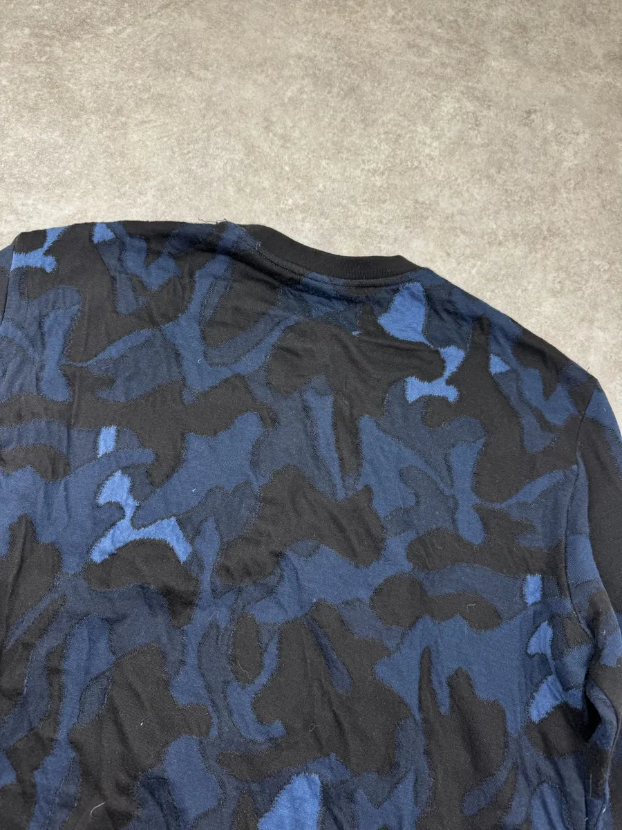 SS2018 Emporio Armani Navy Camo Sweater DRlxrAT 5