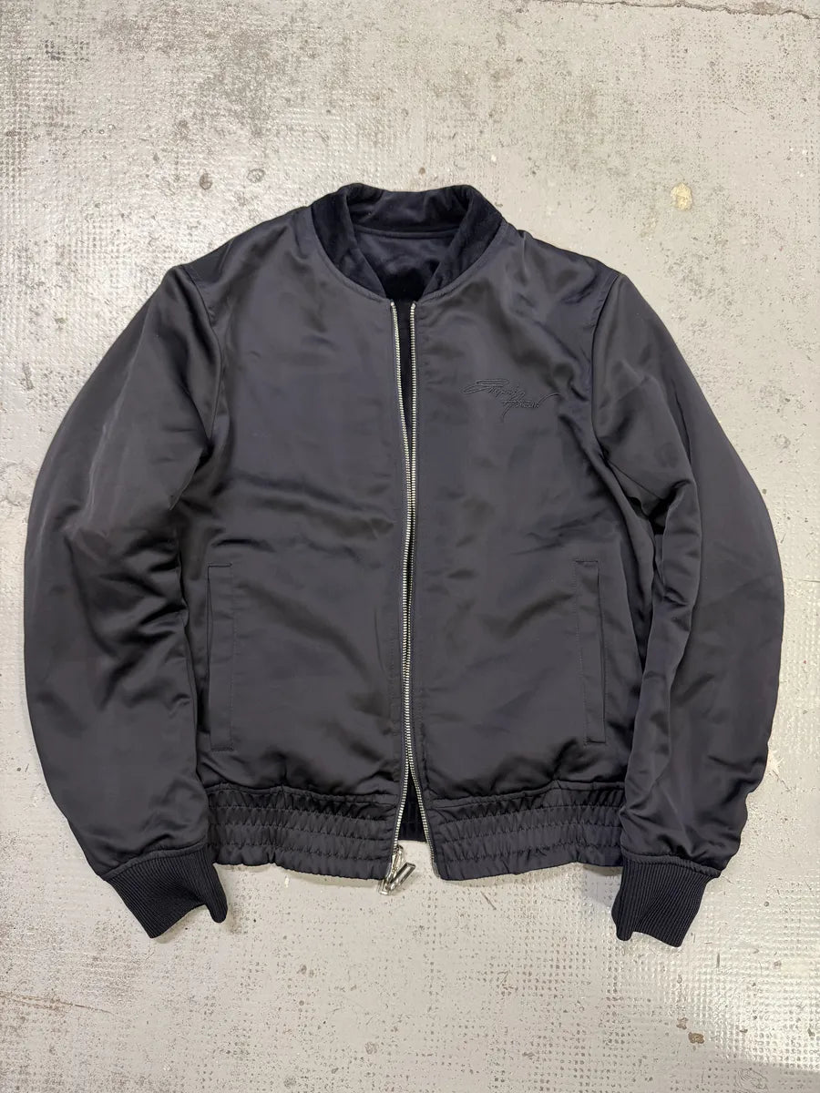 SS2018 Emporio Armani Navy Lights Reversible Bomber Jacket dBMiTYS 1