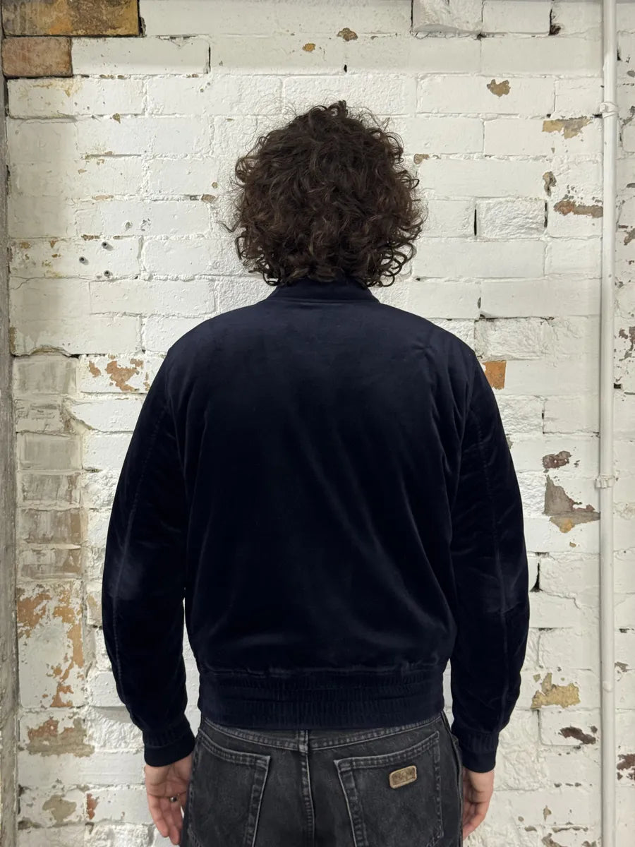 SS2018 Emporio Armani Navy Lights Reversible Bomber Jacket dBMiTYS 7