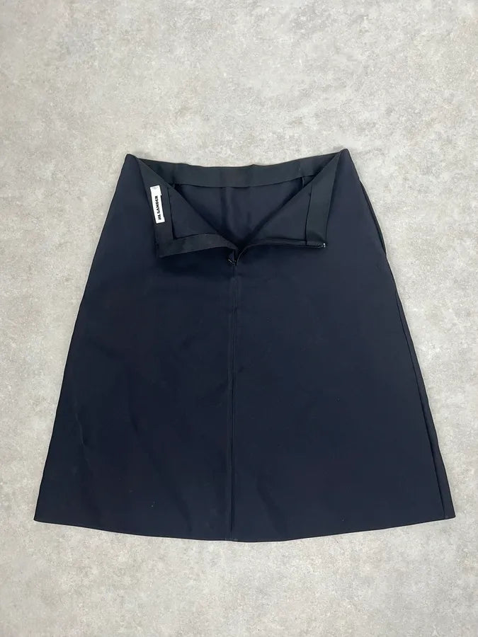 SS2018 Jil Sander Black Classy Skirt ubalhMl 9