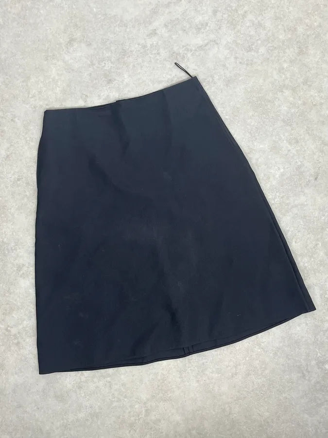 SS2018 Jil Sander Black Classy Skirt ubalhMl 4