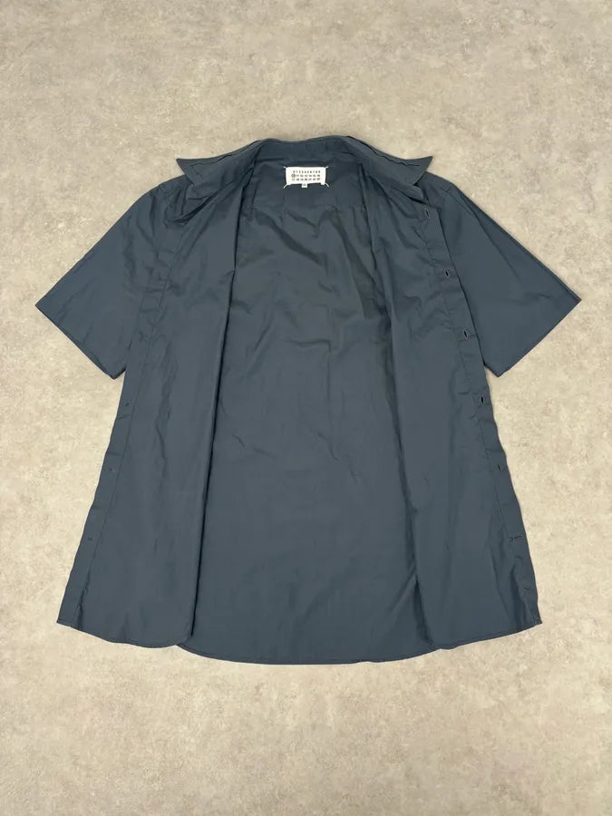 SS2018 Maison Margiela Dark Grey Signature Short Sleeves Shirt eMJgnkF 6